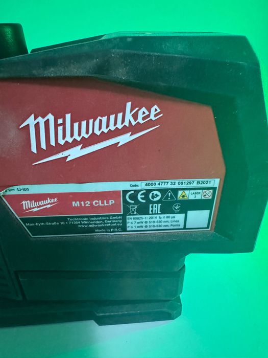 Milwaukee m12 CLLP Laser