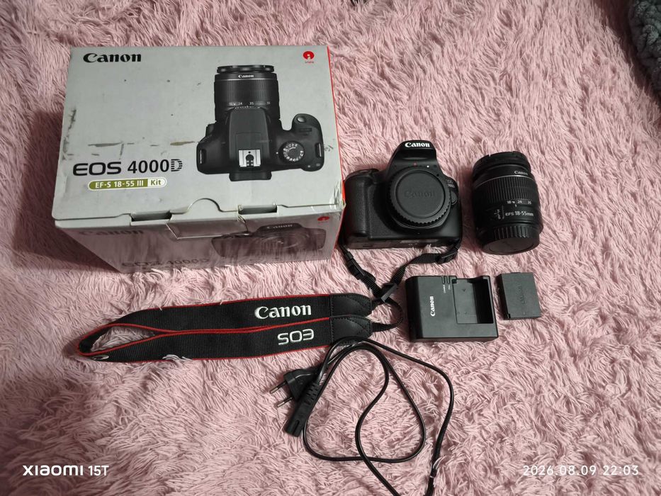 Canon EOS 4000D EF-S 18-55 III kit