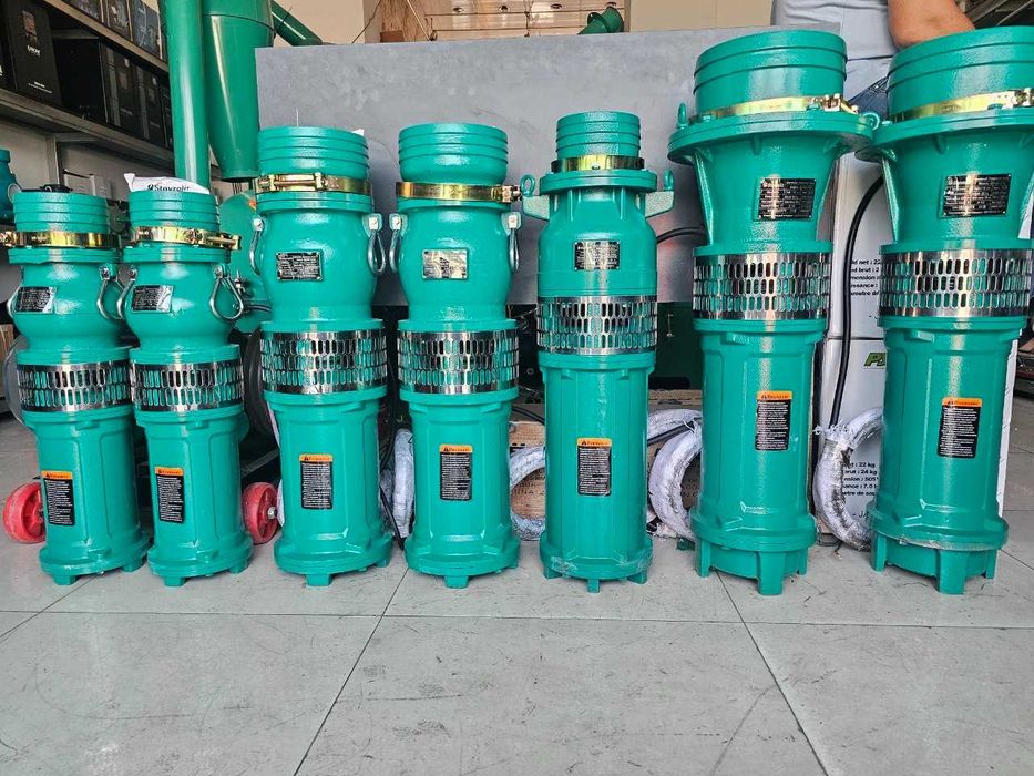 Погружной дренажный глубинный насос QY350-7-11kw