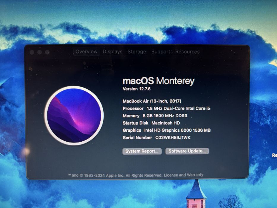 MacBook air 2017