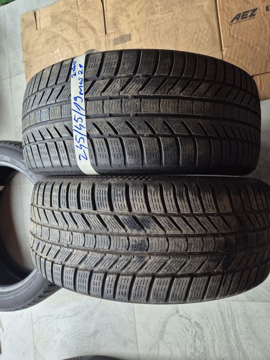 Vând cauciucuri 245/45/19 M+S 2 buc imp Germania