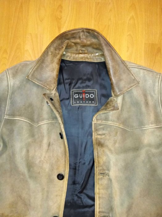 Яке от естествена кожа