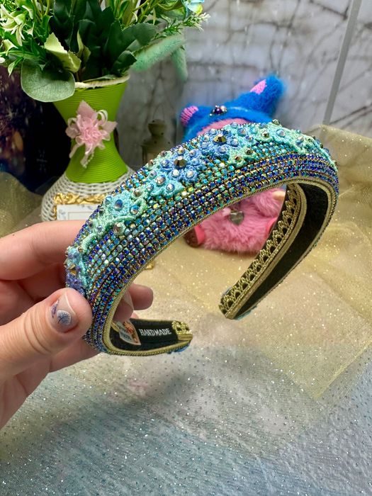 Ободок для волос ручной работы