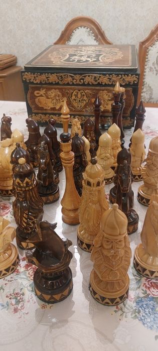 Шахматы ручной работы