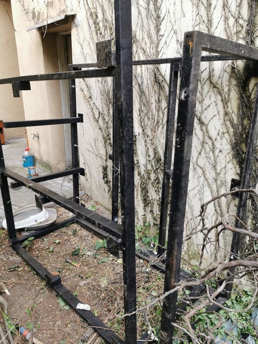 Cadru metalic si blaturi masa de sedinte/consiliu sau banc de lucru