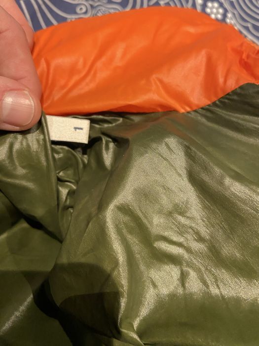 Geaca Moncler Maya Portocalie