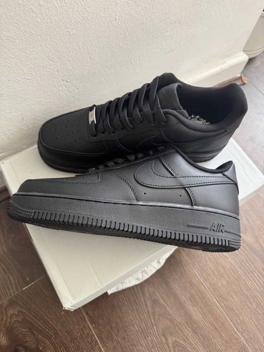 Classic Nike Air Force 1 07' PLUS Full Black 36 37 38 39 40 41 42 43 44 45 46