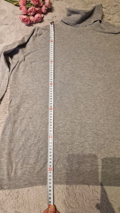 Pulover pufos Violeta by Mango, mărimea XL