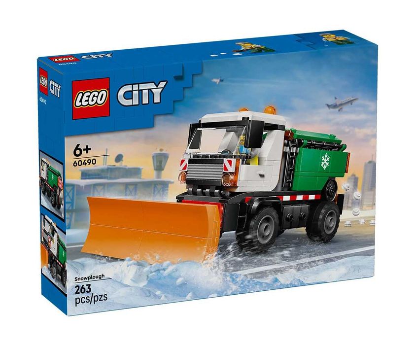 LEGO City 60490 - Snowplow / Снегорин