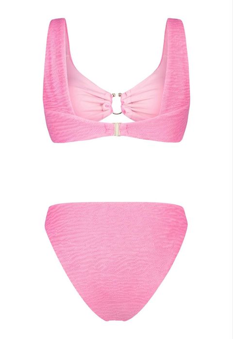 Дамски розов бански Cherry you