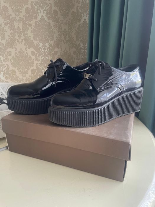 Женские кожанные ботинки