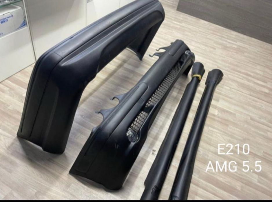 Бампер на мерседес 210 рестайлинг е55 amg