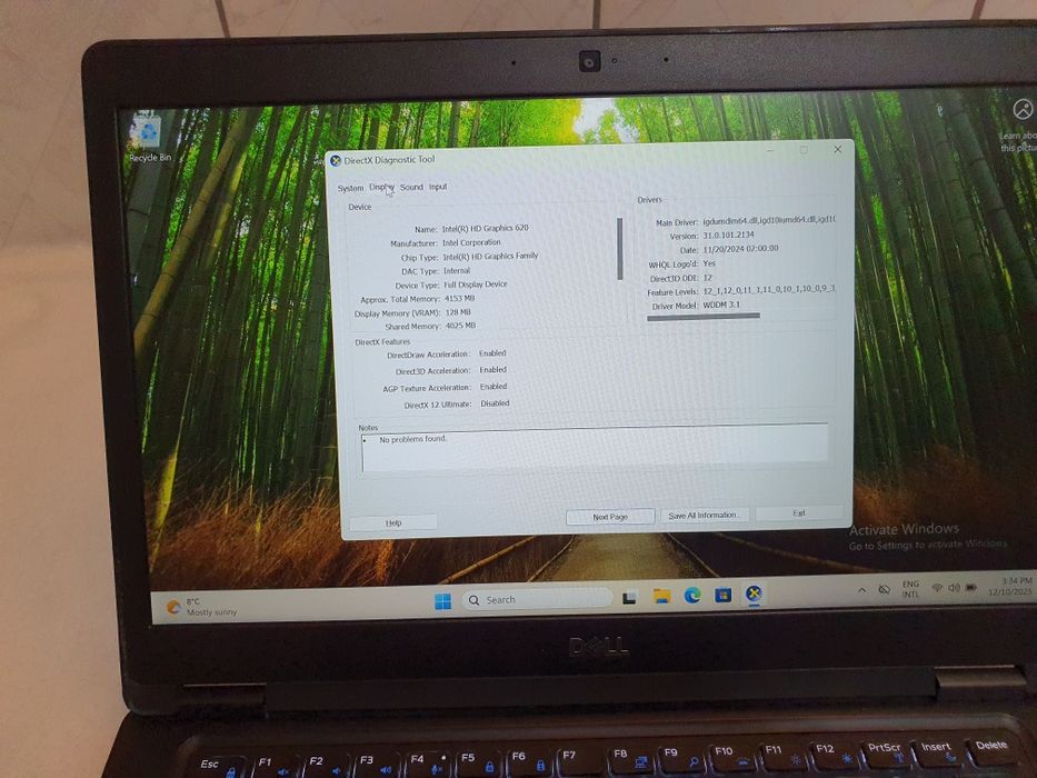 Dell Latitude 5490 • i5-7300U • 8GB RAM • SSD 256GB • 14" • Business