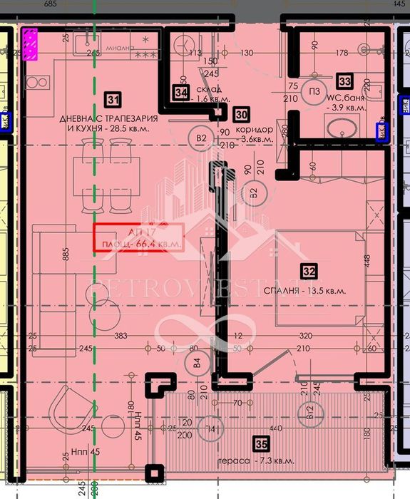 Продава се Двустаен апартамент в Велинград - 79 кв.м за 1141 €/кв.м - Снимка #2