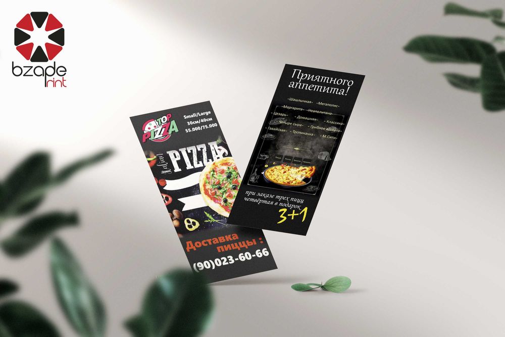 Vizitka flayer Buklet