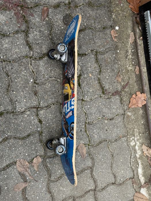 Skateboard placa rotile hotwheels