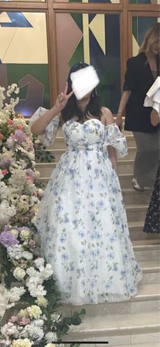 Пышное Белое Платье