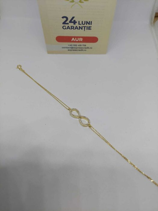 Bratara aur 14k 2.84gr [35153.1/30 Pacurari 2] Garantie 2 ani!