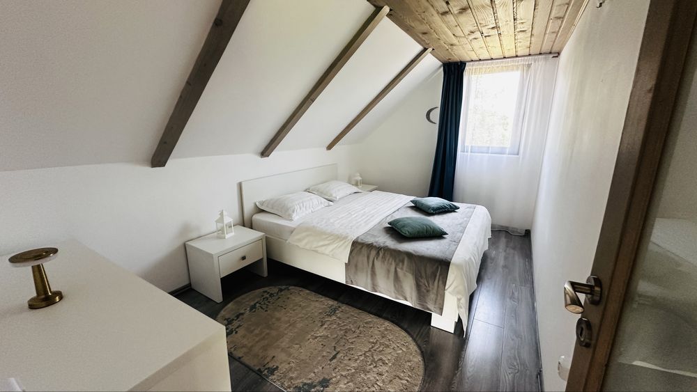 Cabana cu ciubăr la munte