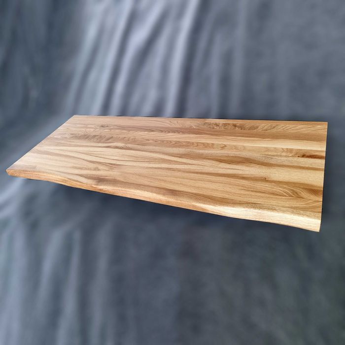 Масивен дъбов плот 200x85x40, масло, “жив ръб