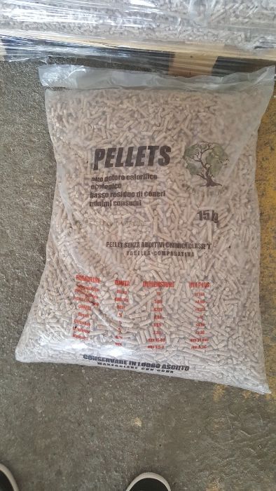 Peleti calitate A1 premium import Austria (Albi ) si bricheti ruf