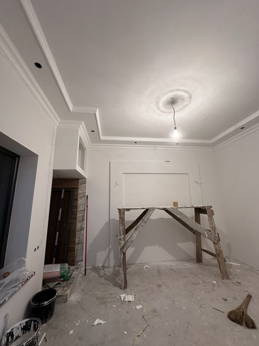 Покраска потолков,стен,домов