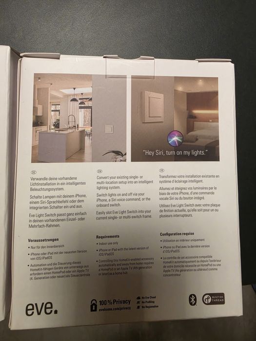 Intrerupator EVE light switch