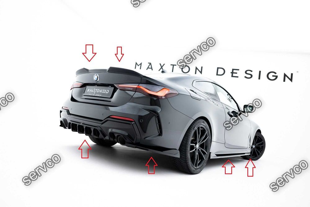 Body kit tuning Bmw Seria 4 M-Pack Coupe G22 2020- v8 - Maxton Design