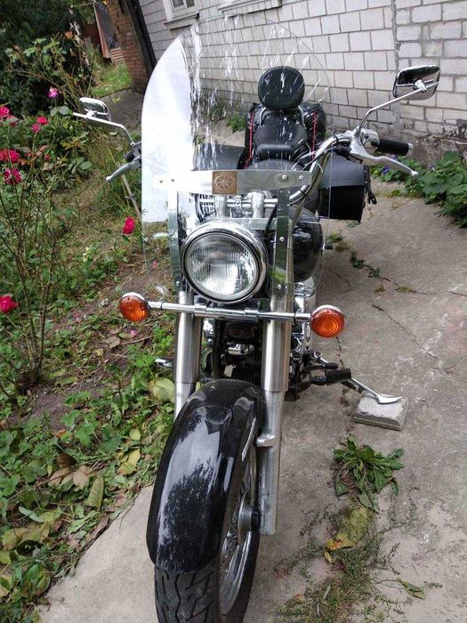 Parbriz pentru motocicleta.