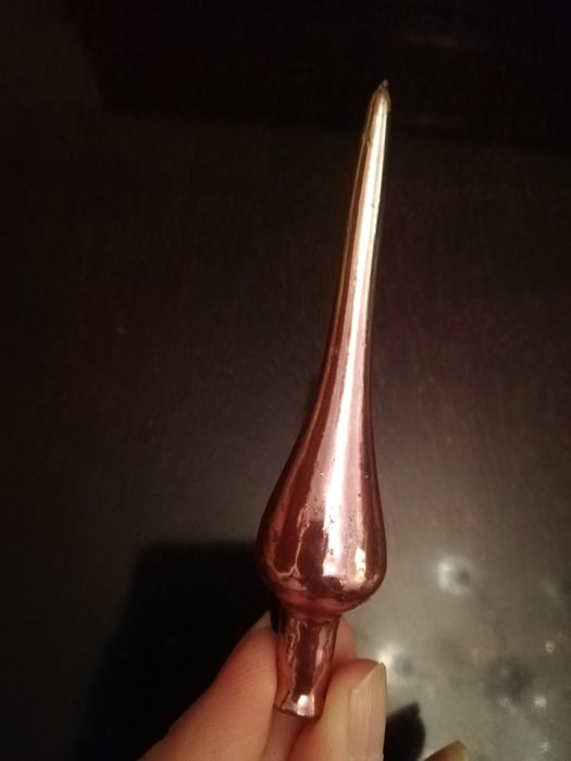 Елочная игрушка навершие на малютку