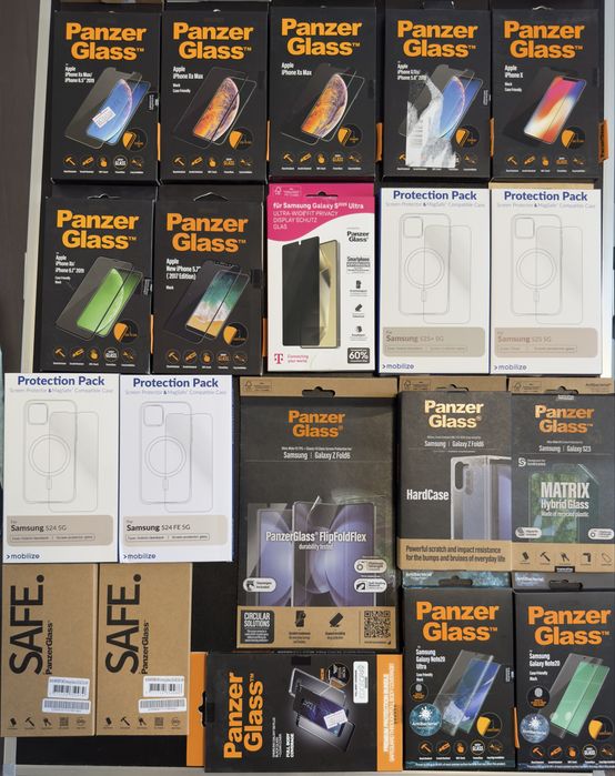 Folii de sticla PanzerGlass , Mobilize pentru Samsung / Apple