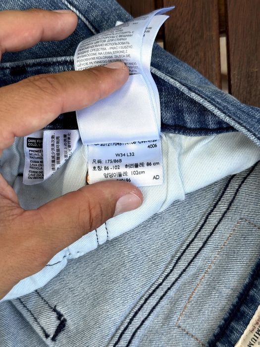 Мъжки дънки LEVI'S (511 Slim Fit) - размер W34 / L32, Отлично състояние