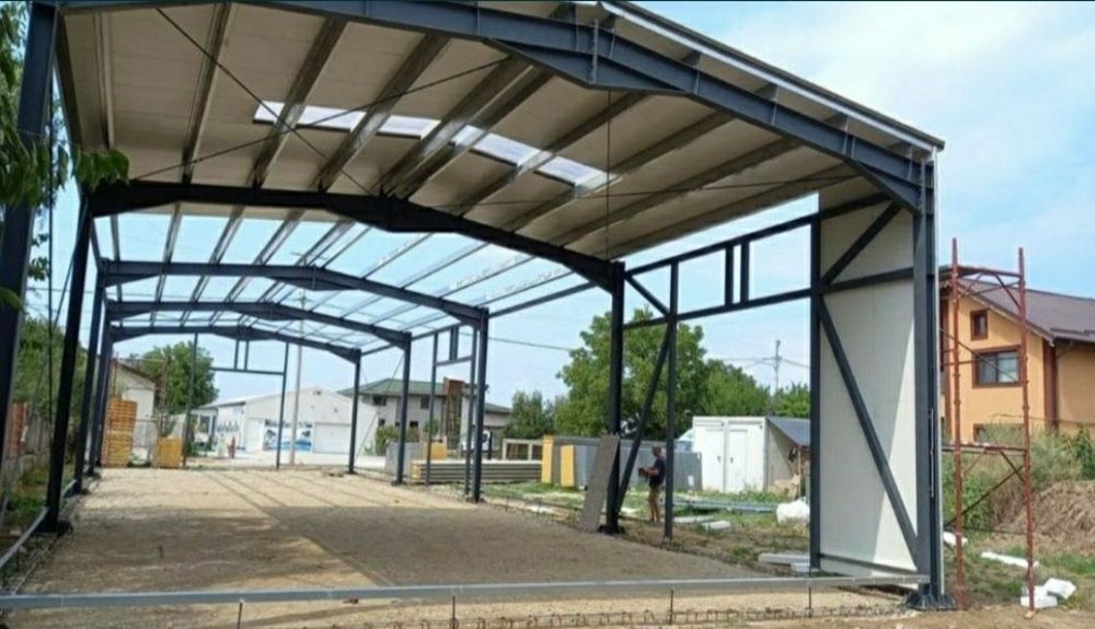 Hale metalice structuri metalice la super preț