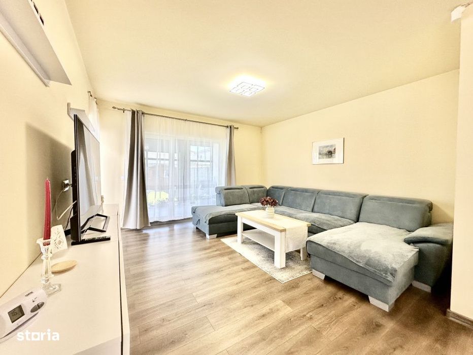 Duplex cu 4 camere mobilat si utilat - 120 mp utili - Mosnita