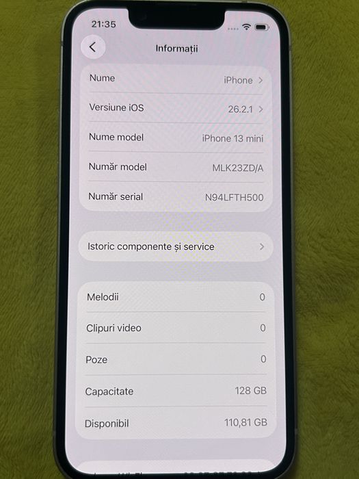 Iphone 13 mini 128 Gb