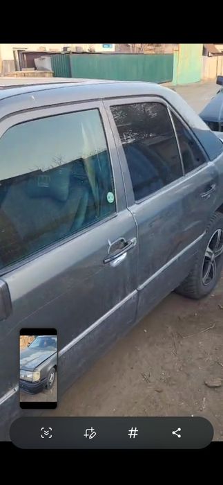 Мерс 124 111 мотор на ходу