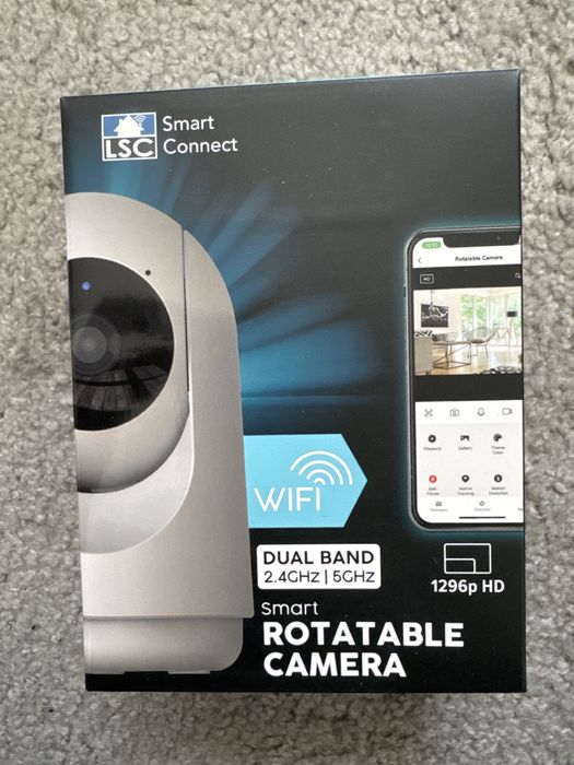 Cameră rotativă LSC Smart Connect 1296p HD