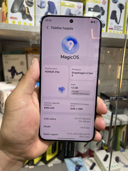 Honor X9d 12/256 gb arzoon