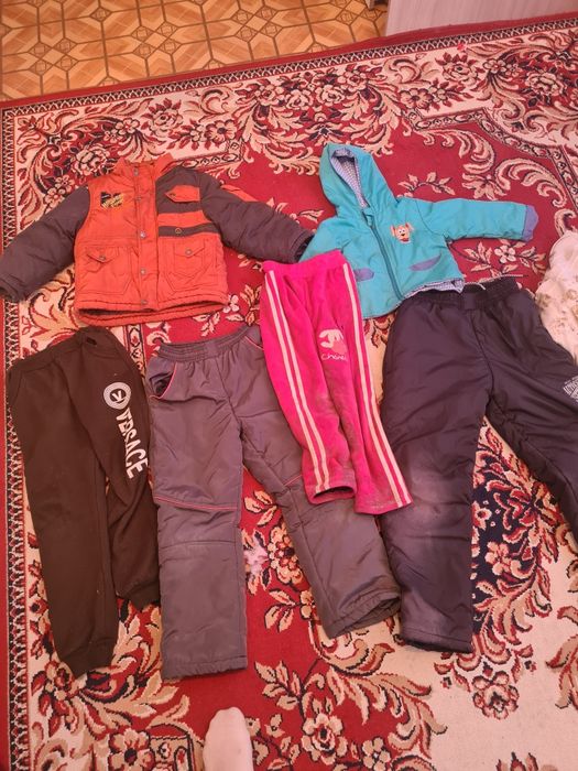 Тёплые вещи для детей от 3х лет