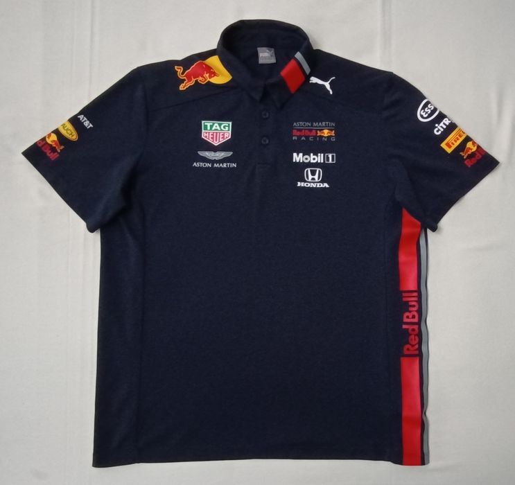 Puma Red Bull Racing Polo Shirt оригинална тениска XS Пума Ред Бул