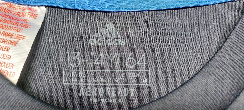 Юношеска тениска Adidas, ръст 164 см.
