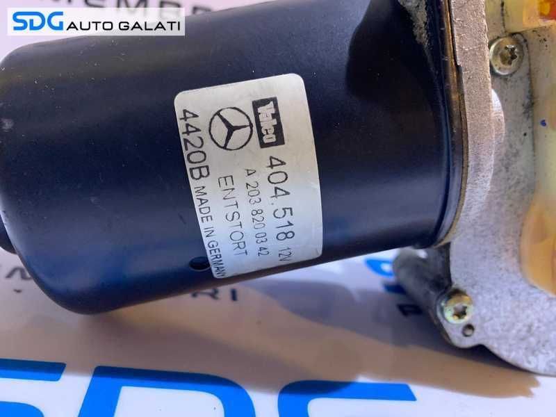 Motoras Ansamblu Brat Brate Stegatoare Parbriz Mercedes Benz W203 C Class 2000 - 2007 Cod A2038200342 [LS1160]