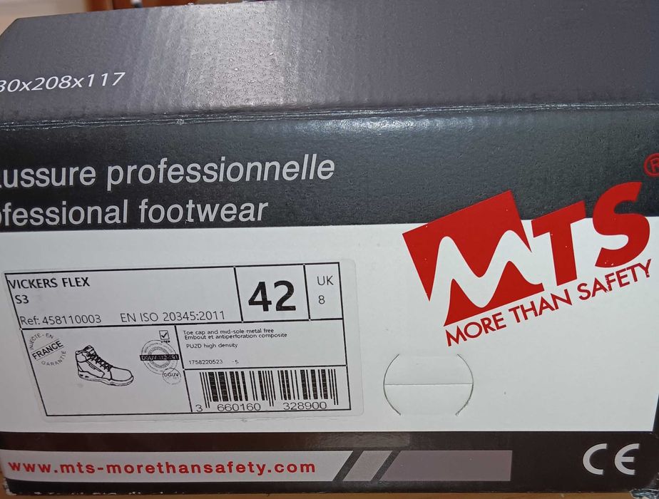 Работни обувки MTS 42 номер