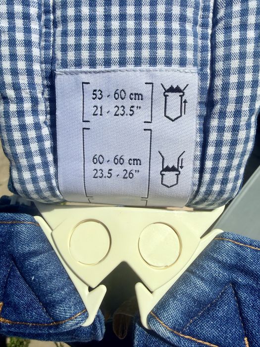 NOU BabyBjorn baby carrier ediție limitată denim 0 luni +