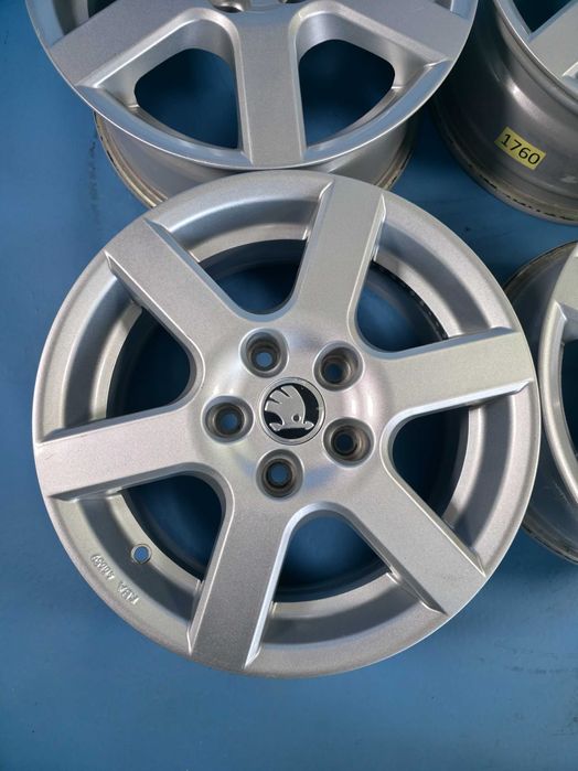 Jante Aliaj 5x112 15'' Skoda Octavia 6.5J ET 38 - COD 1760 !