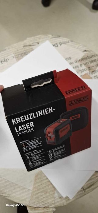 Laser pt Trasat/Montaj cu raza "Rosie"