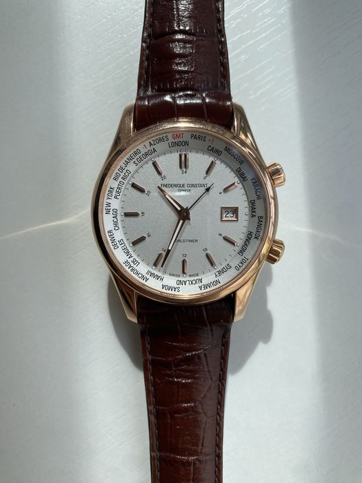 Швейцарские часы Frederique Constant Classics Index Worldtimer