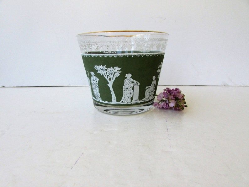 Винтажное греческое ведерко для льда