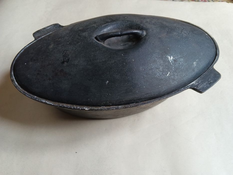 Казан чугунный б/у