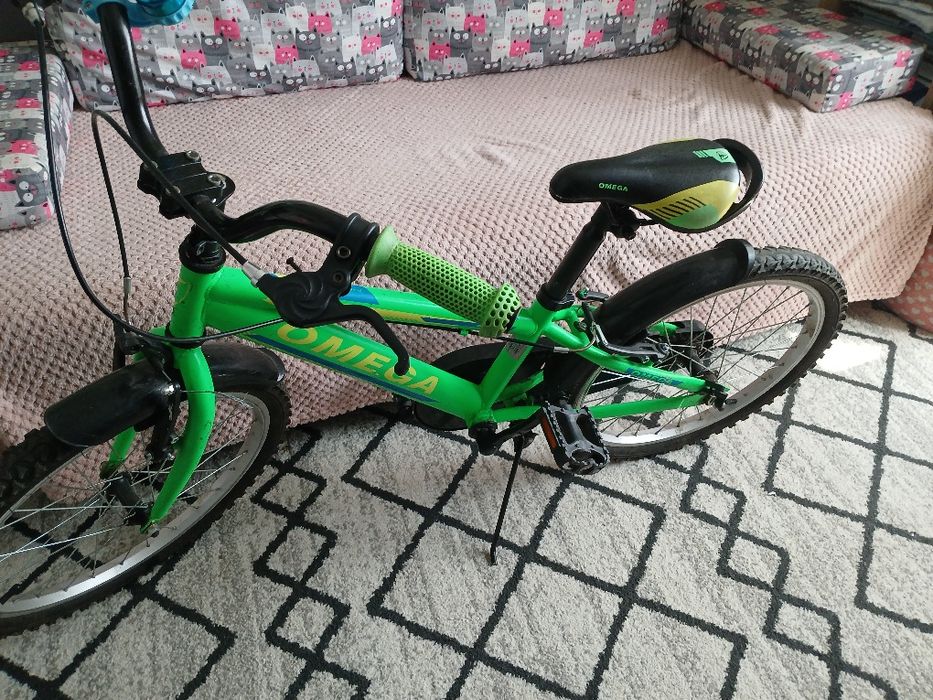 Bicicleta copii Omega master verde